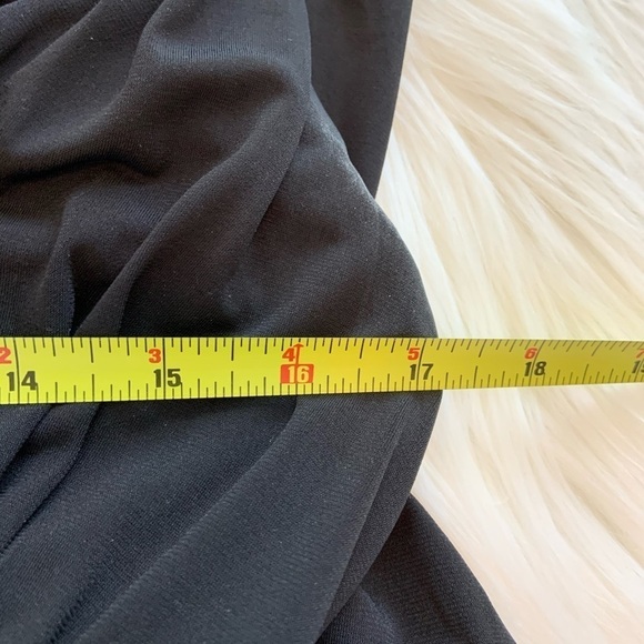 Boston Proper Black V Neck Dress 10 - Picture 4 of 5